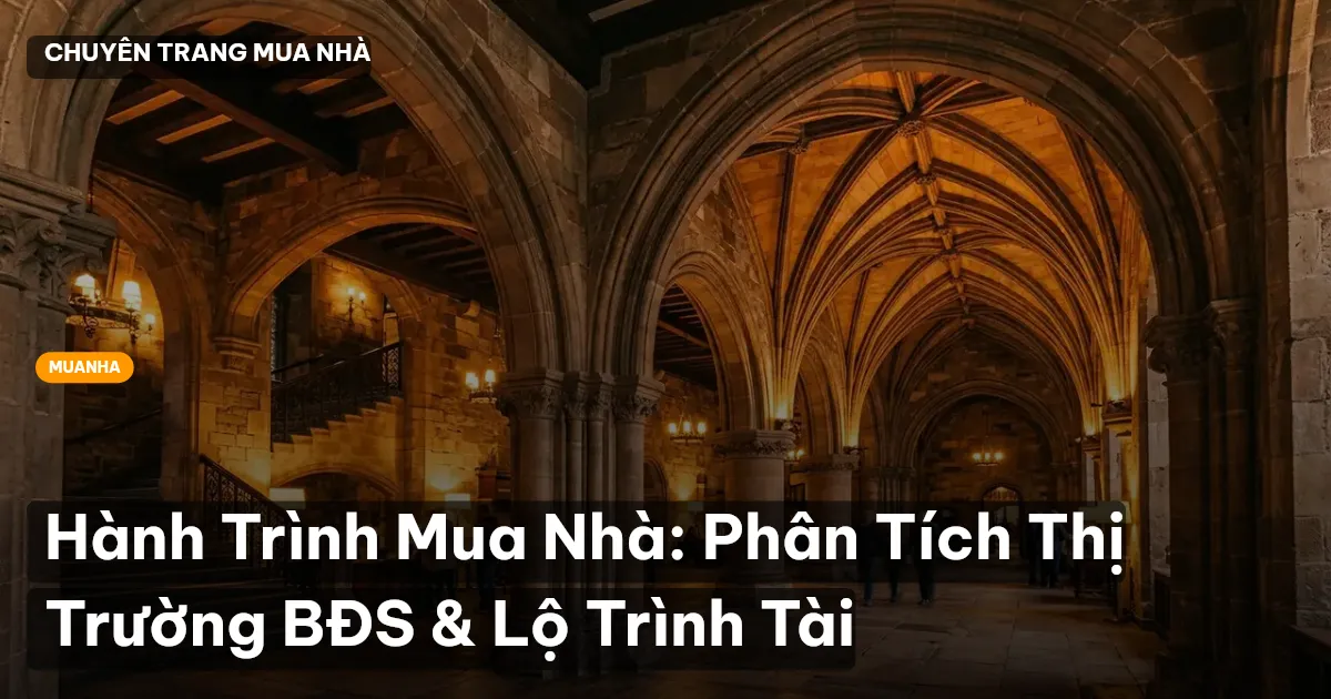 Hành Trình Mua Nhà: Phân Tích Thị Trường BĐS & Lộ Trình Tài