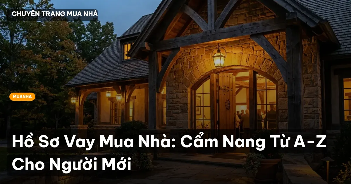 Hồ Sơ Vay Mua Nhà: Cẩm Nang Từ A-Z Cho Người Mới