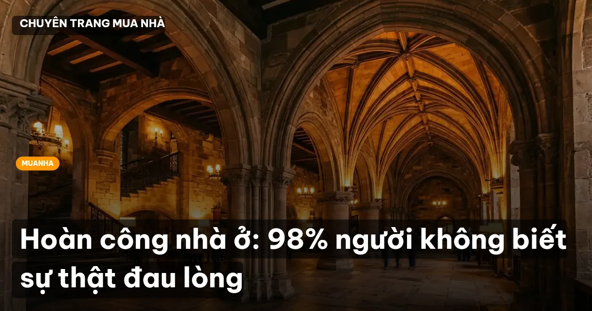 hoàn công nhà ở