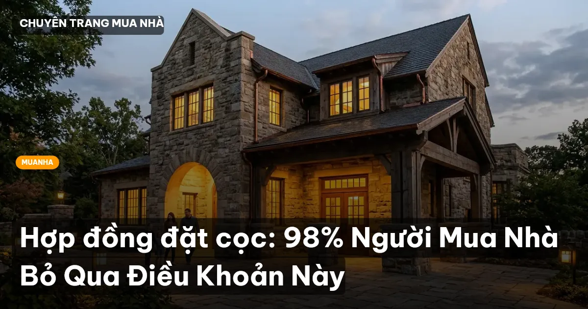 hợp đồng đặt cọc