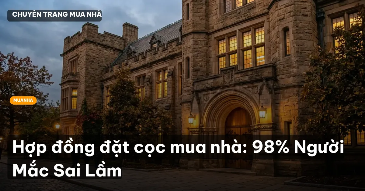 hợp đồng đặt cọc