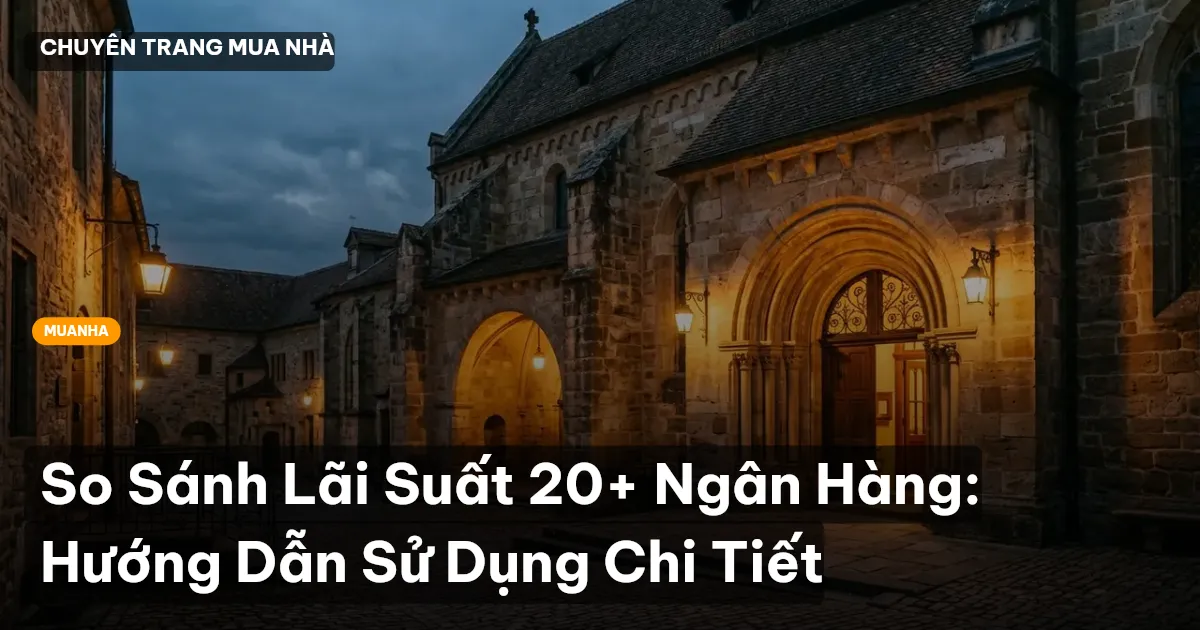 so sánh lãi suất ngân hàng
