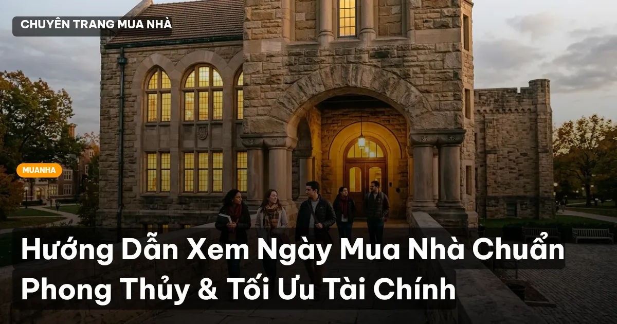 xem ngày mua nhà