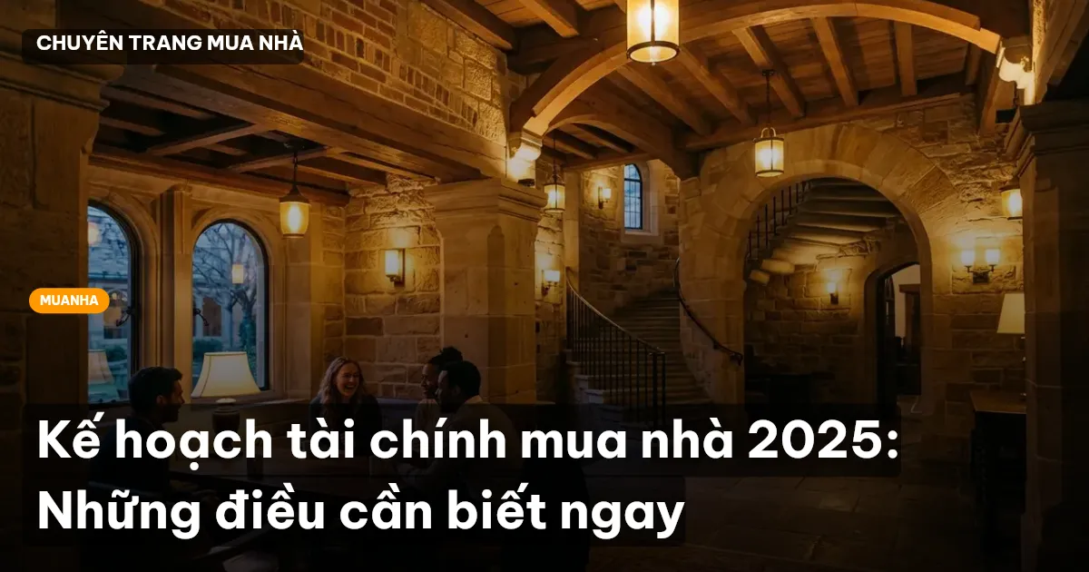 Kế hoạch tài chính mua nhà 2025: Những điều cần biết ngay