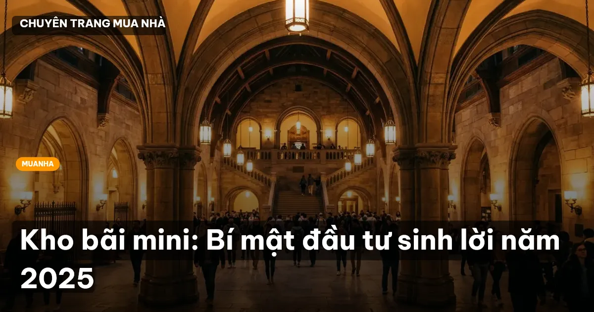 đầu tư kho bãi mini