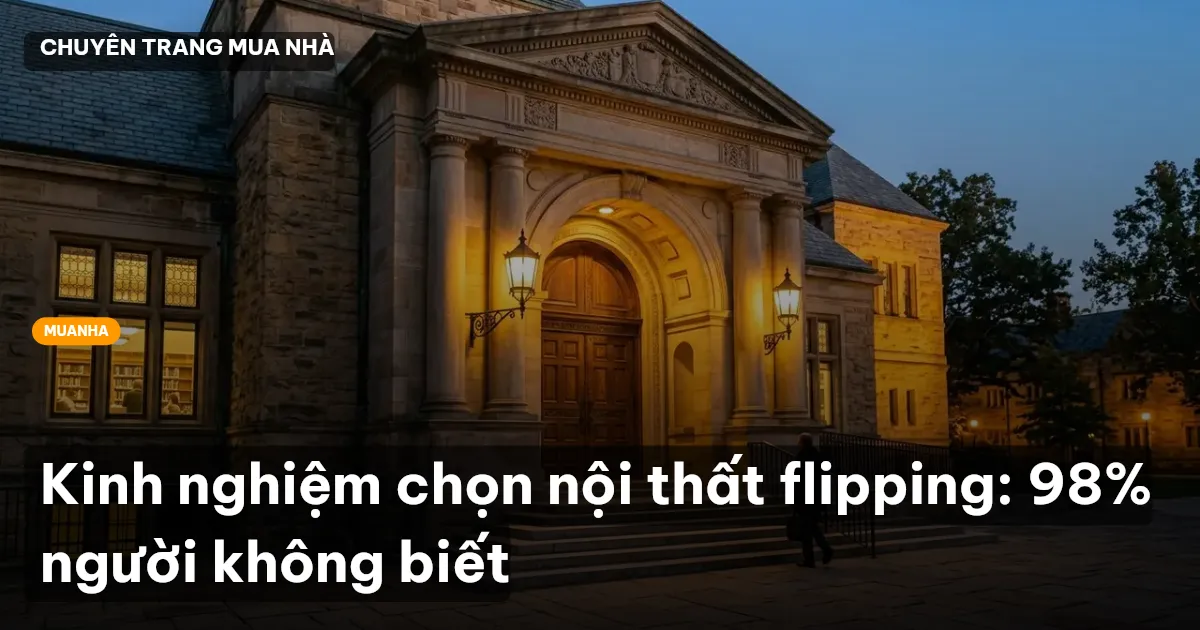 nội thất flipping
