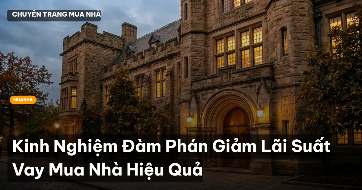 đàm phán lãi suất