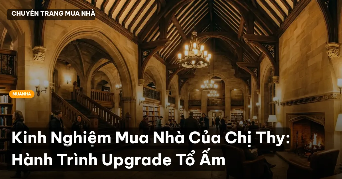 Kinh Nghiệm Mua Nhà Của Chị Thy: Hành Trình Upgrade Tổ Ấm