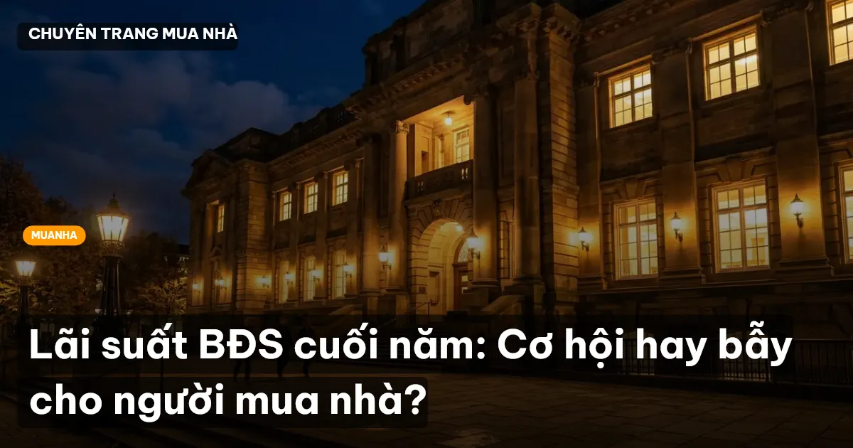 lãi suất BĐS