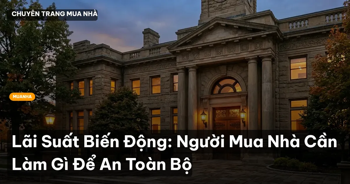 lãi suất vay mua nhà