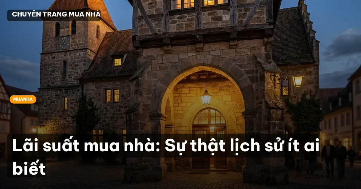lãi suất vay mua nhà