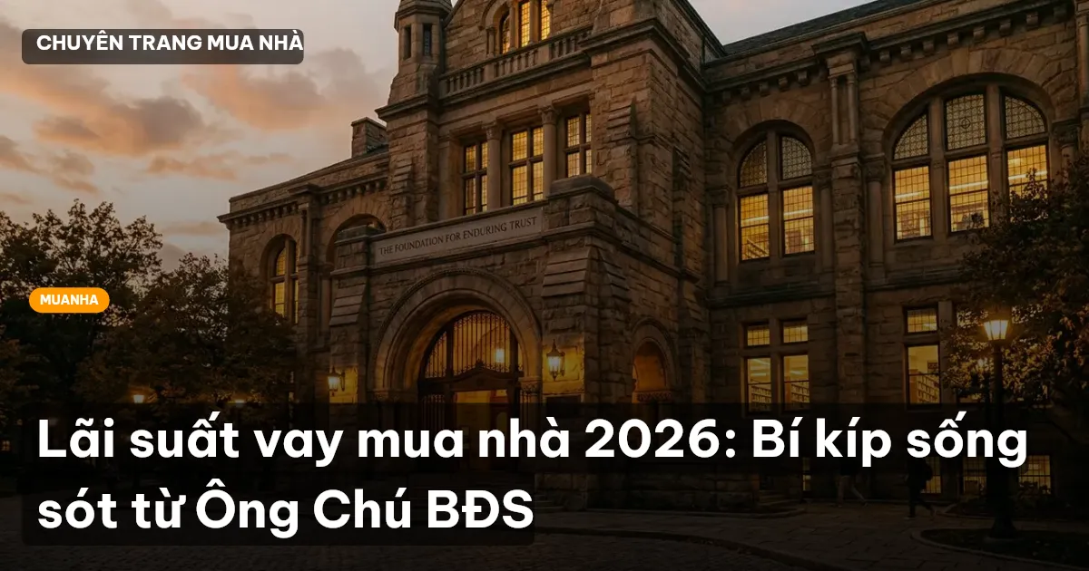 lãi suất vay mua nhà 2026