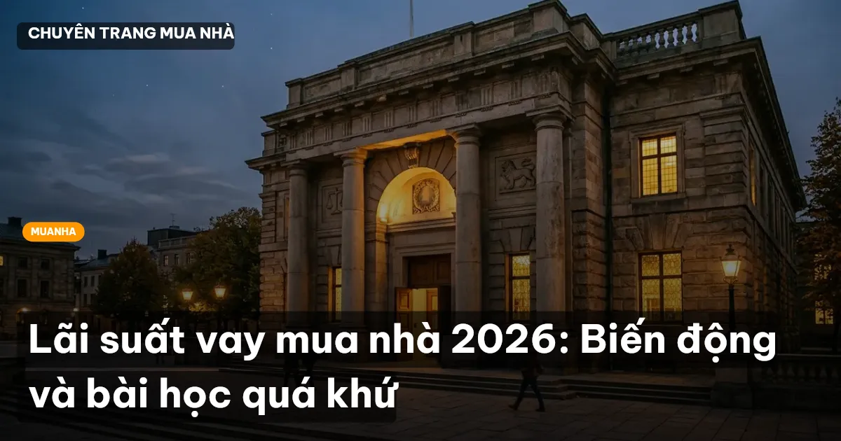 lãi suất vay mua nhà