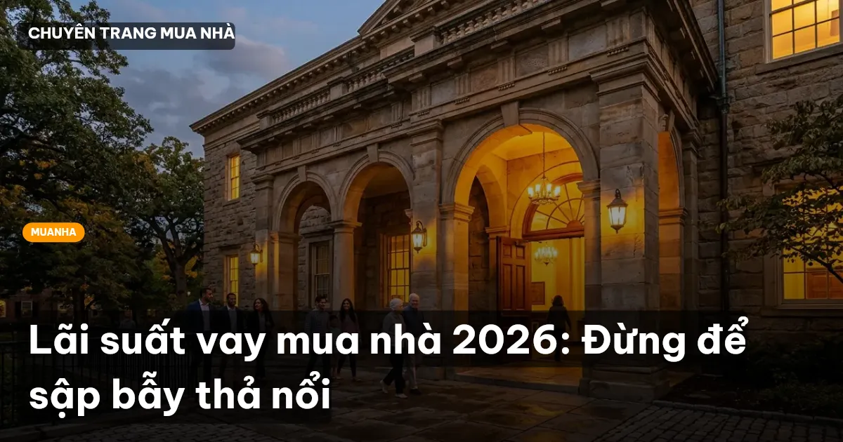 lãi suất vay mua nhà