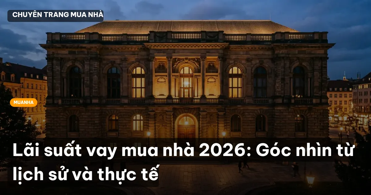 lãi suất vay mua nhà