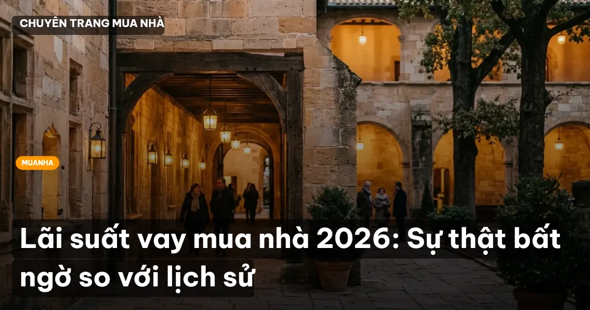 lãi suất vay mua nhà 2026