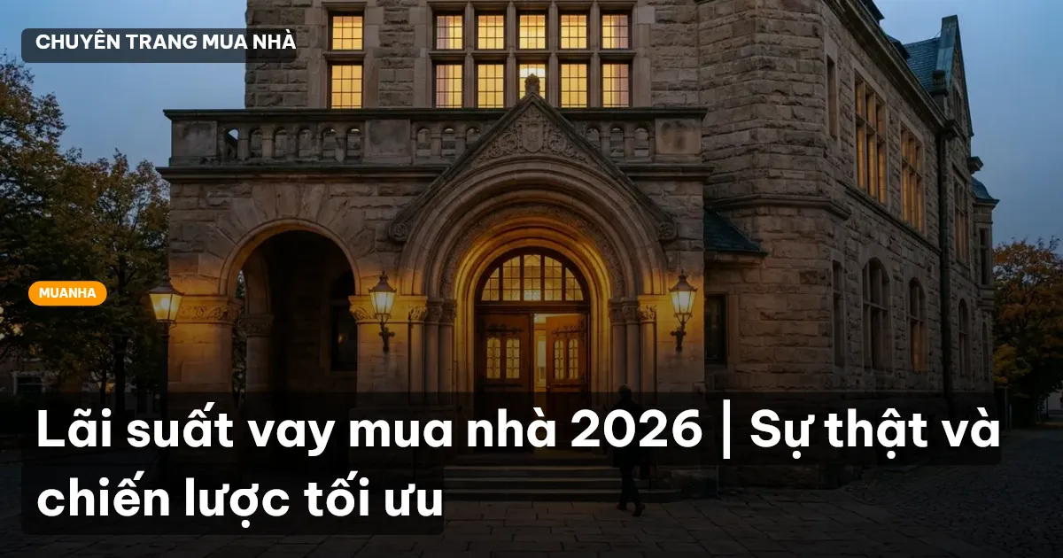 lãi suất vay mua nhà