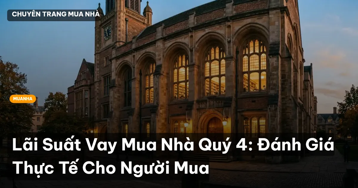 lãi suất vay mua nhà