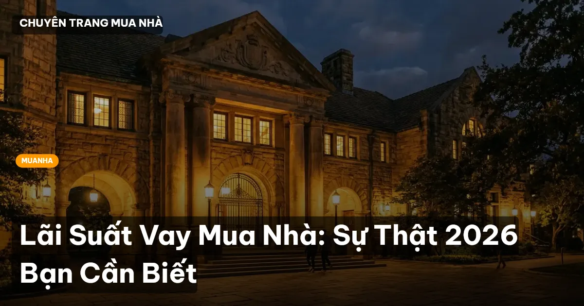 lãi suất vay mua nhà