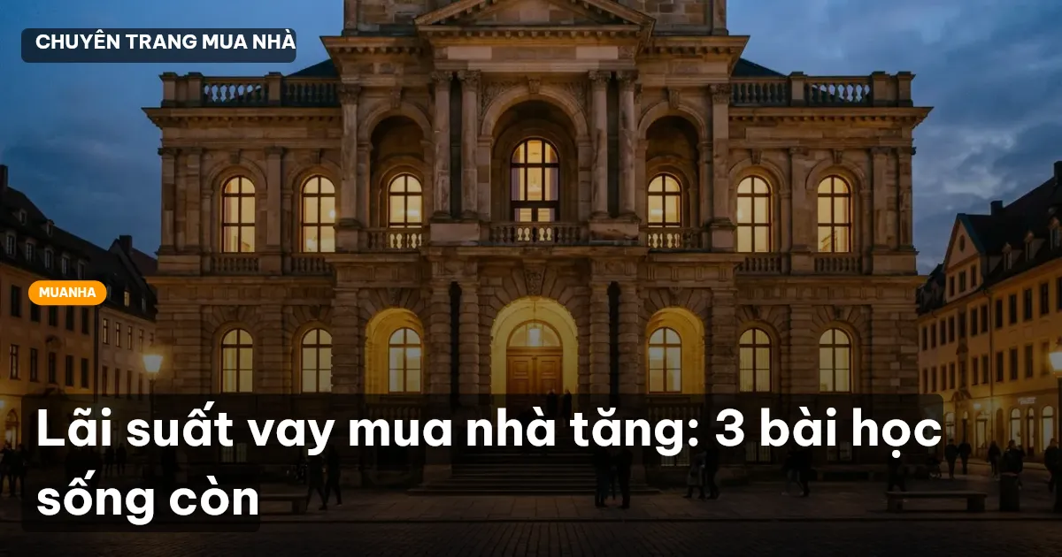 lãi suất vay mua nhà