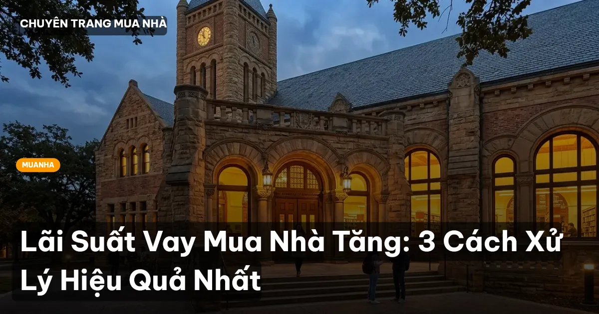 lãi suất vay mua nhà