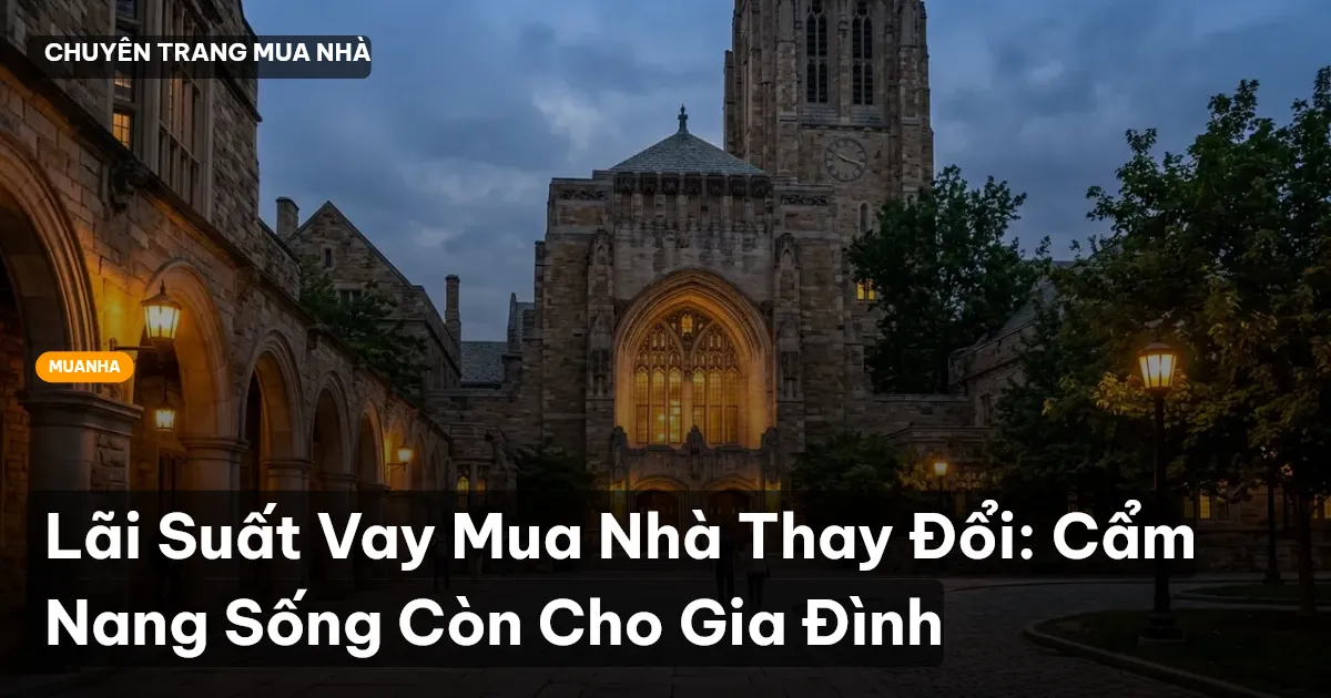 Lãi Suất Vay Mua Nhà Thay Đổi: Cẩm Nang Sống Còn Cho Gia Đình
