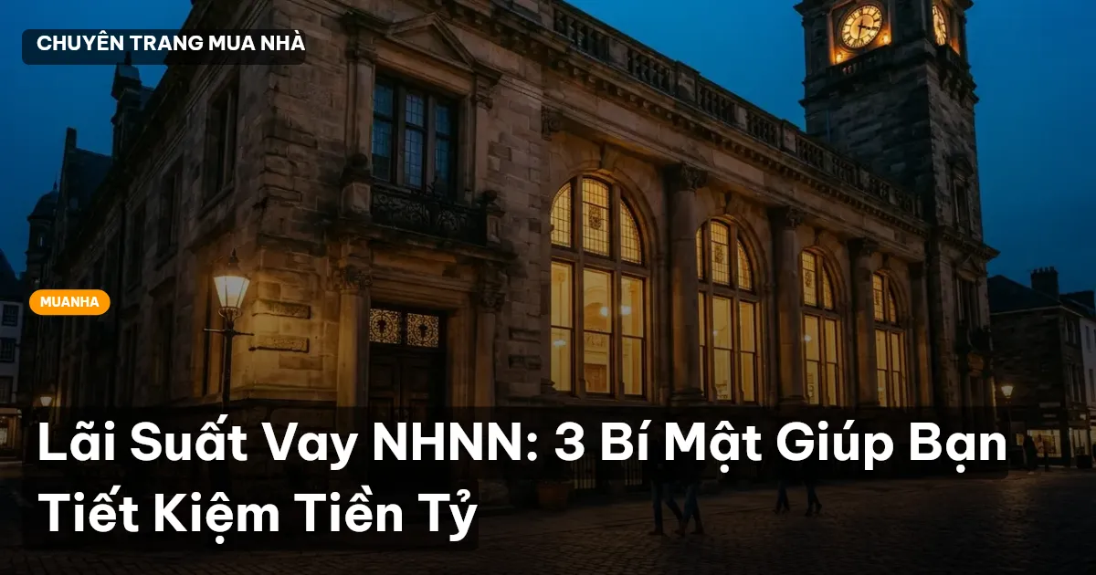 Lãi Suất Vay NHNN: 3 Bí Mật Giúp Bạn Tiết Kiệm Tiền Tỷ