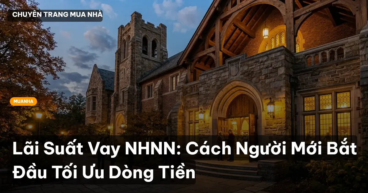 Lãi Suất Vay NHNN: Cách Người Mới Bắt Đầu Tối Ưu Dòng Tiền