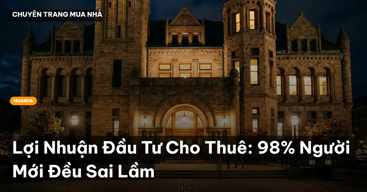 đầu tư cho thuê