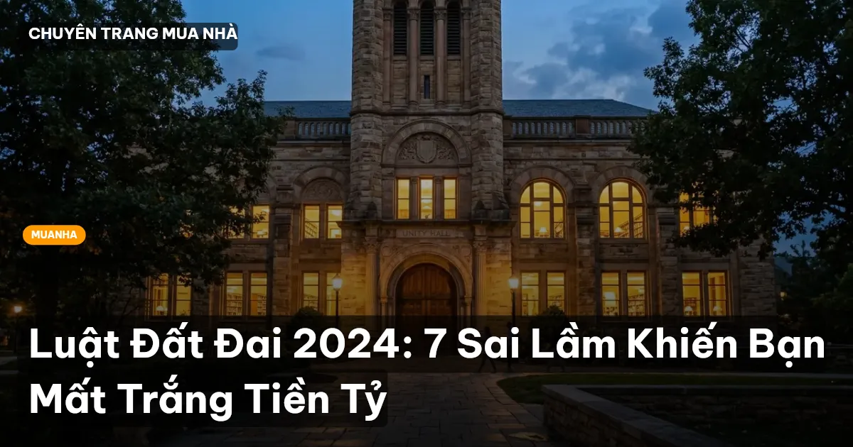 Luật Đất đai 2024