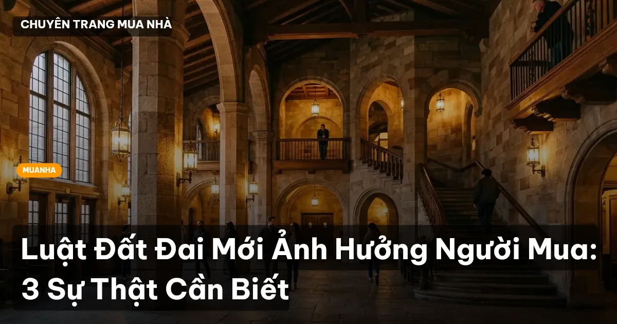 Luật Đất Đai Mới Ảnh Hưởng Người Mua: 3 Sự Thật Cần Biết