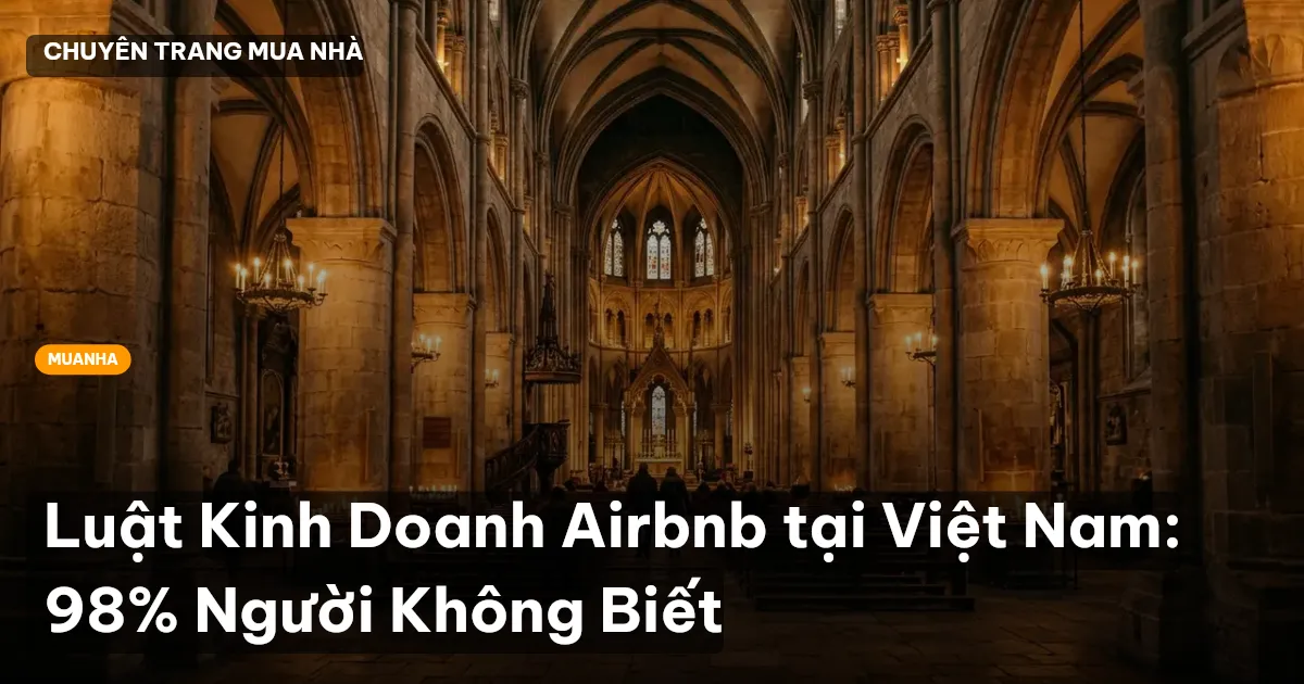 Luật Kinh Doanh Airbnb tại Việt Nam: 98% Người Không Biết