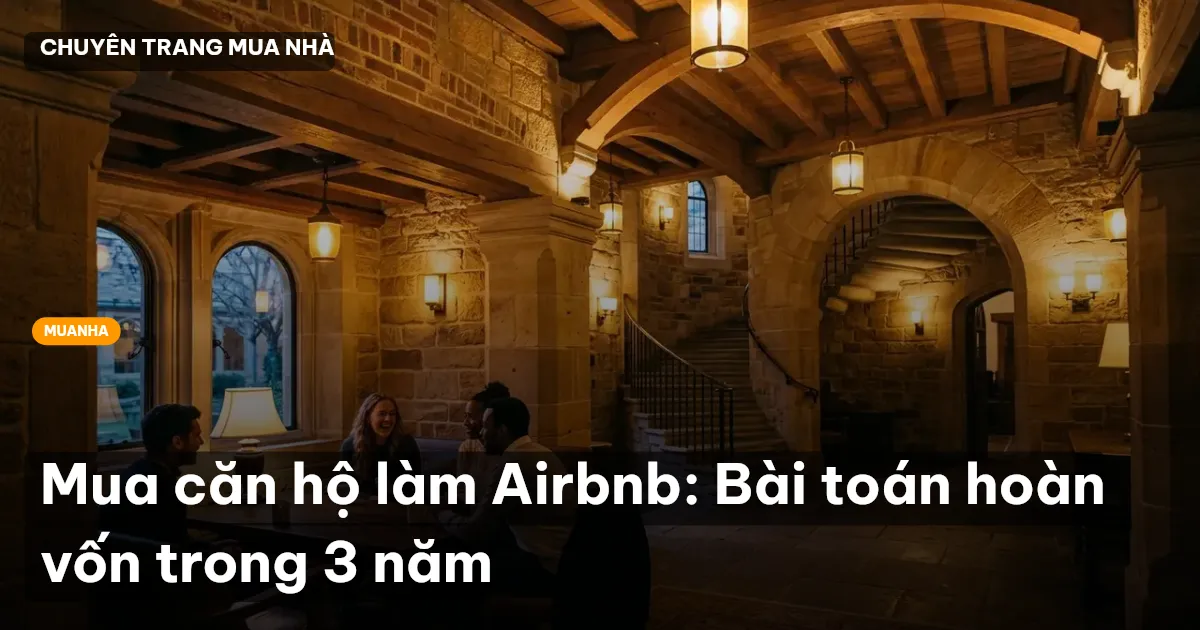 mua căn hộ làm airbnb