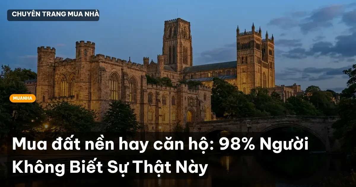 mua đất nền hay căn hộ