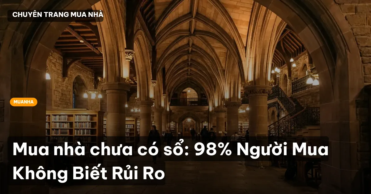 mua nhà chưa có sổ