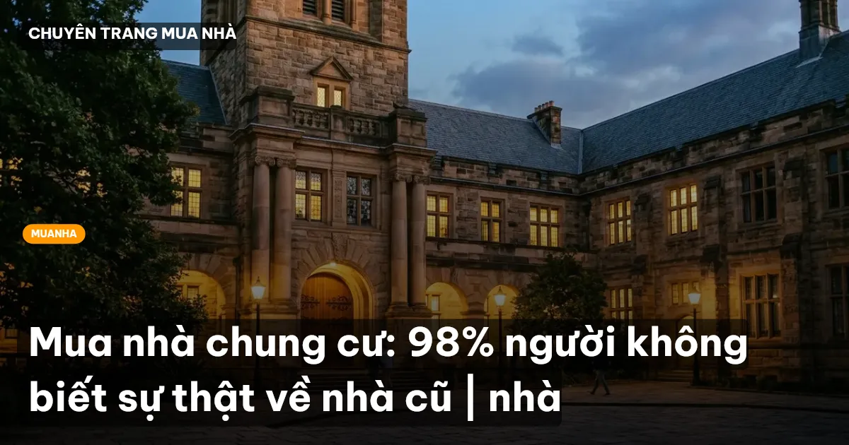 mua nhà chung cư