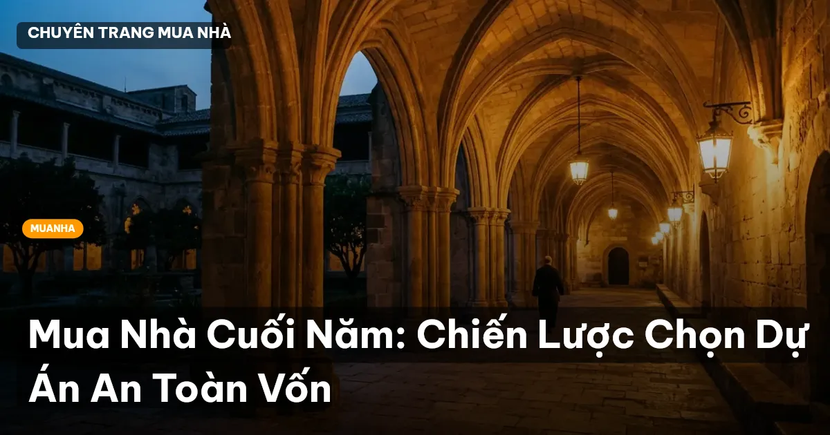 Mua Nhà Cuối Năm: Chiến Lược Chọn Dự Án An Toàn Vốn