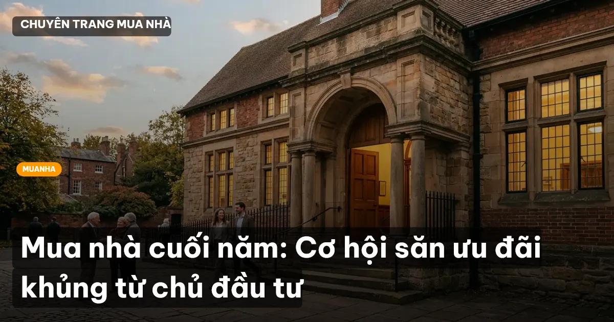 mua nhà cuối năm