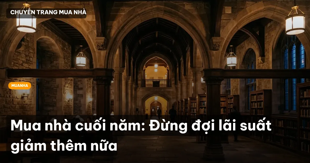 mua nhà cuối năm