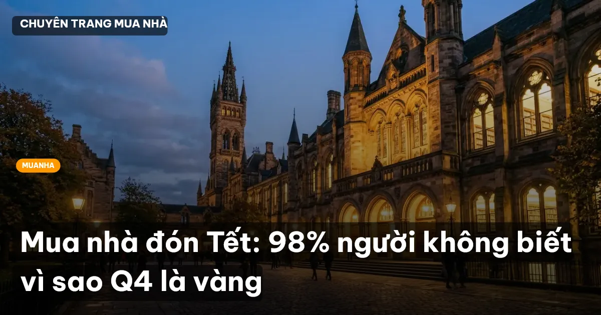 mua nhà đón tết
