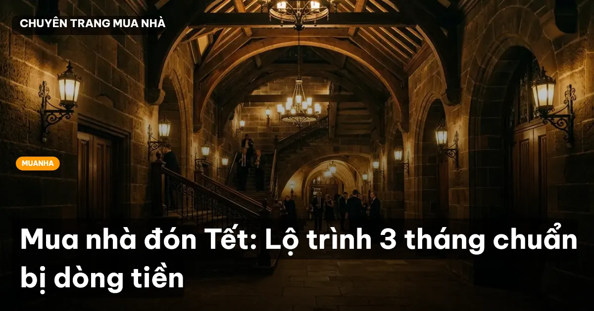 mua nhà đón Tết