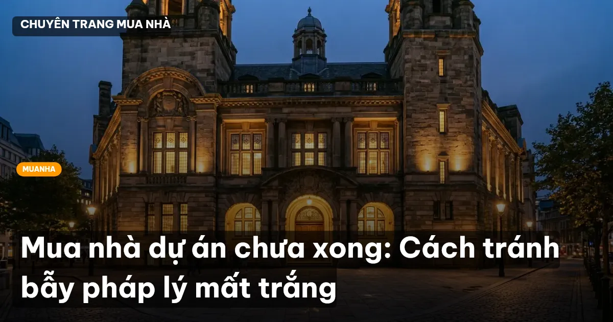 mua nhà dự án