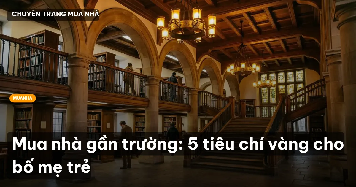mua nhà gần trường
