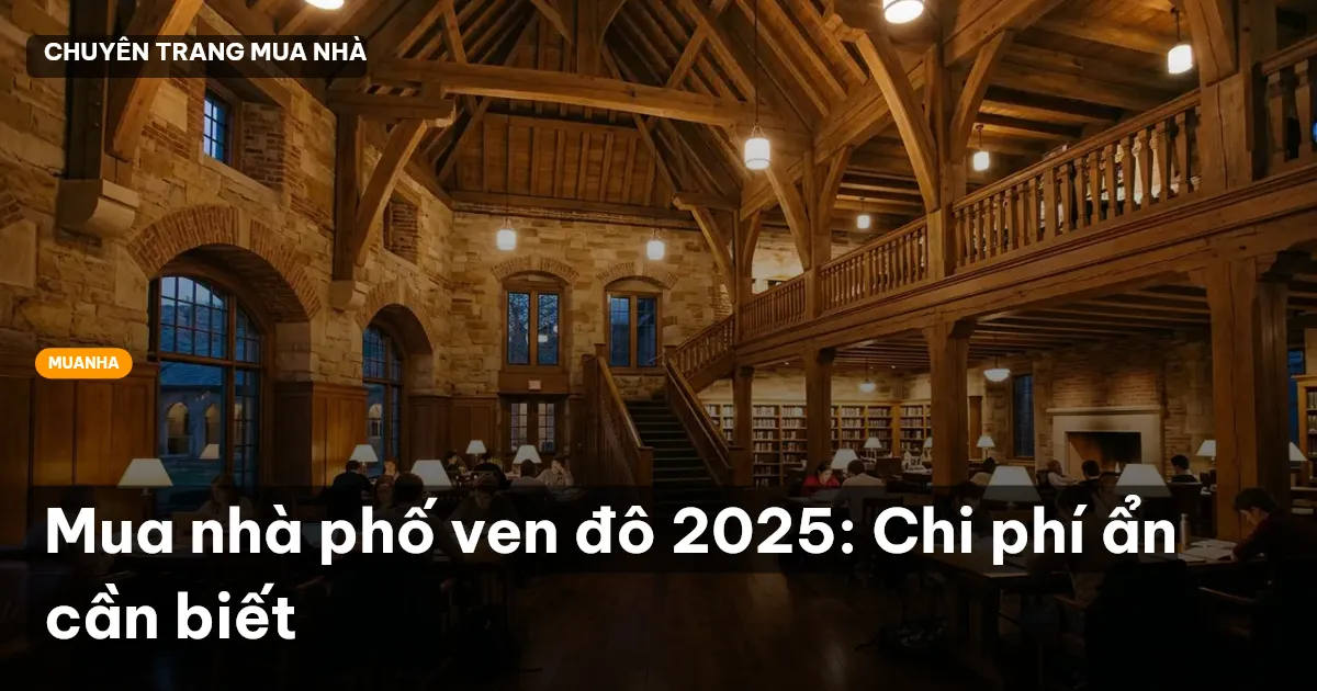 mua nhà ven đô