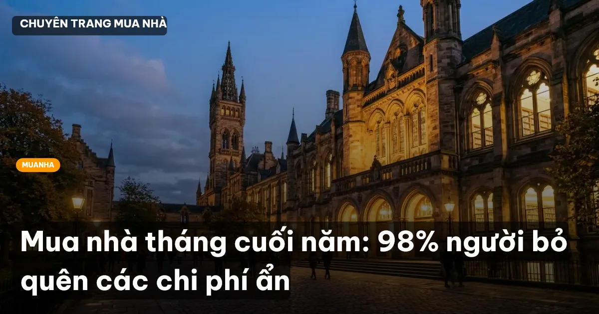 mua nhà cuối năm