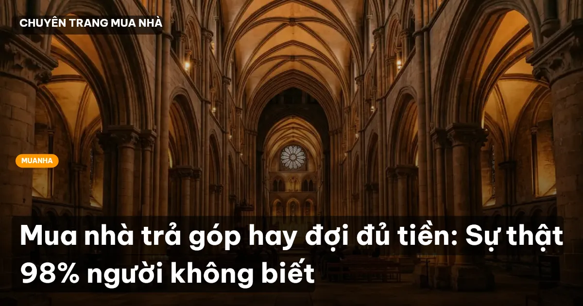 mua nhà trả góp