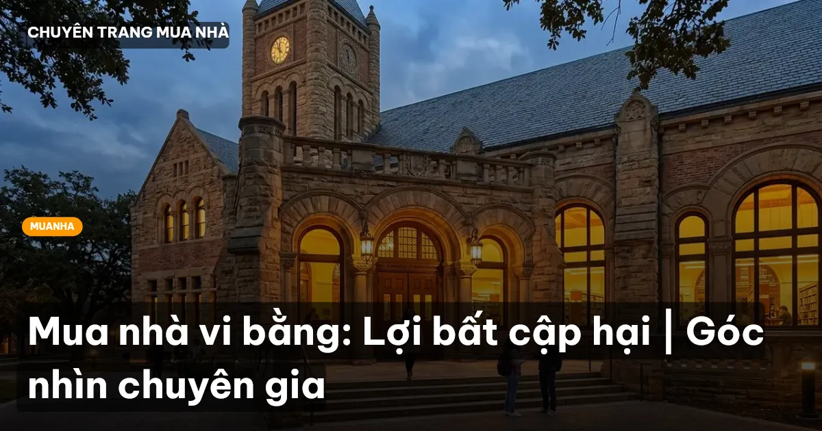 mua nhà vi bằng