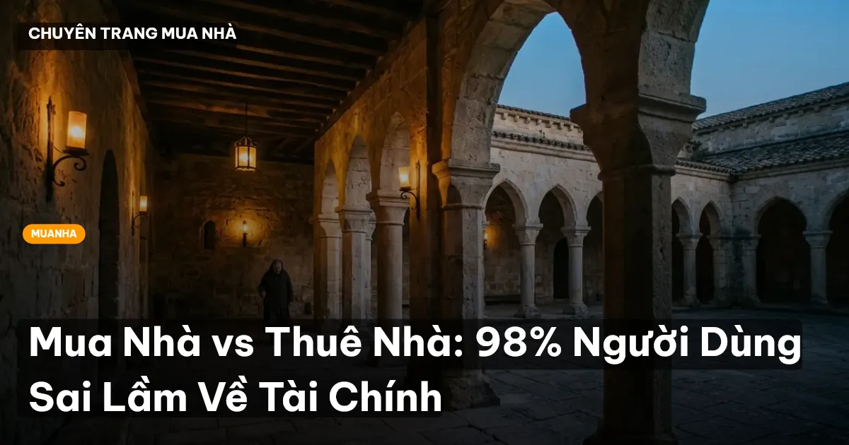 Mua Nhà vs Thuê Nhà: 98% Người Dùng Sai Lầm Về Tài Chính
