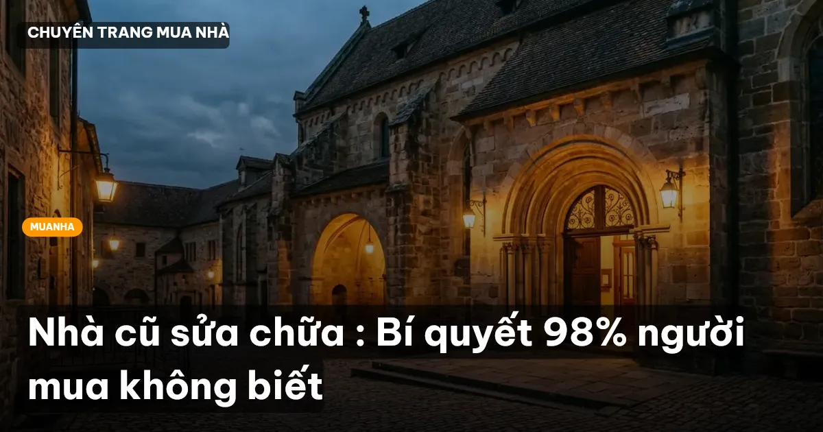 mua nhà cũ