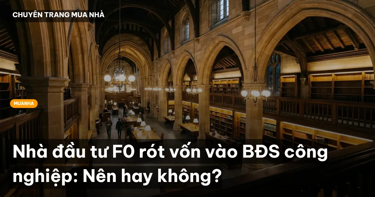 Nhà đầu tư F0 rót vốn vào BĐS công nghiệp: Nên hay không?